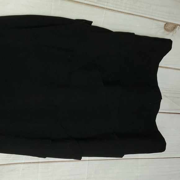 Calvin Klein Black Layered Dress Size 2 Workplace/Business - Picture 4 of 7